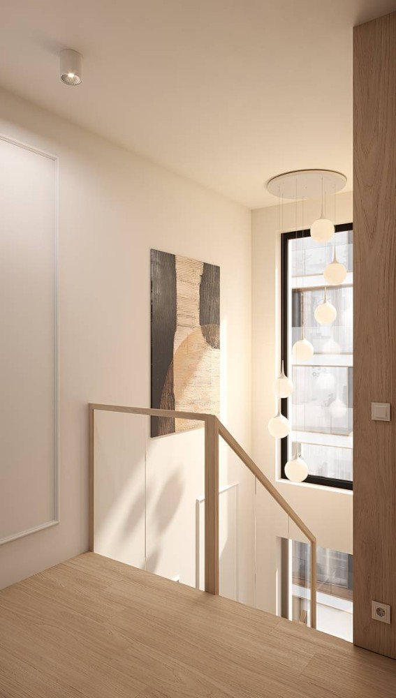 Mieszkanie -styl boho - korytarz Mieszkanie -styl boho - korytarz